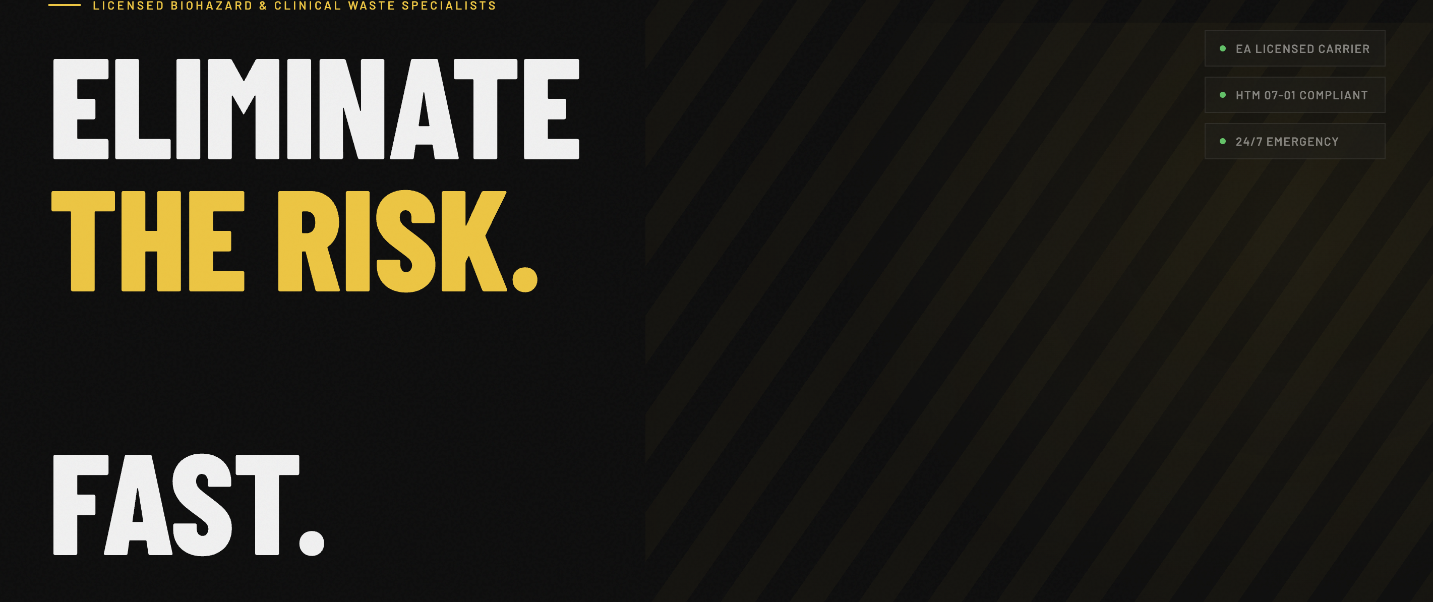 ClearSite Biohazard website